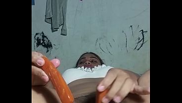 SiaLatina - Food fetish: hotdog fuck compilation