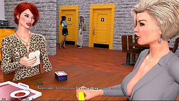 Being a Dik 9 - Sage Gets a Massive Cock Deep Down Her Throat and Getting Some Fun with Busty MILF