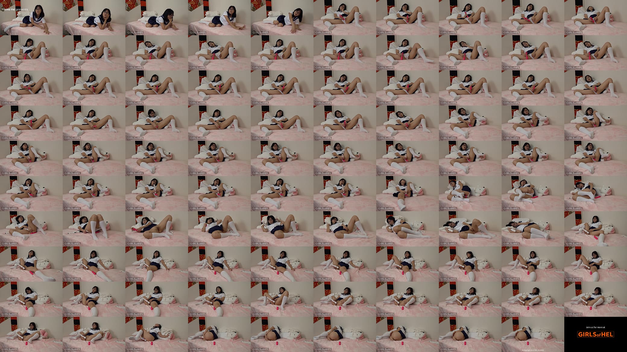 I am so horny! Petite Asian teen playing with herself 预览图