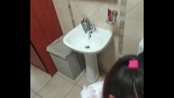 Roleplay step daughter taking her step father for a piss | sucking his dick and lapping up his spillage