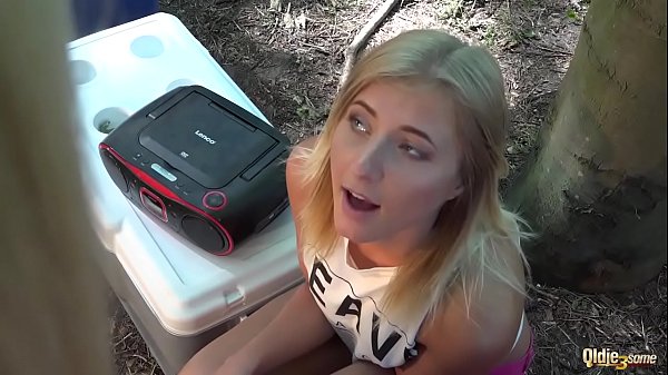Innocent picnic turns into slutty group sex for and his blonde coworkers