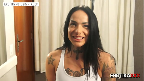 Dark Hot Brazilian cumshot in the face - First scene in porn