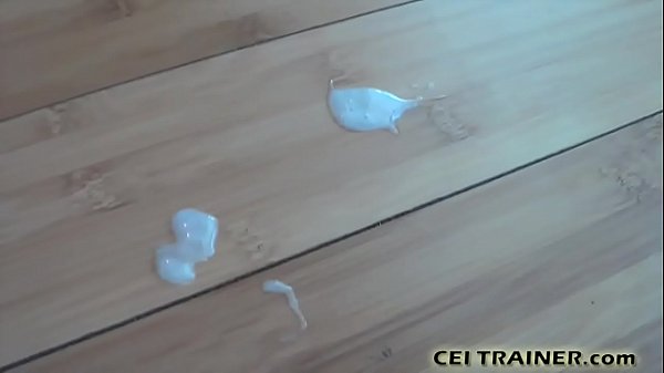 I make all my sex slaves eat their own cum CEI