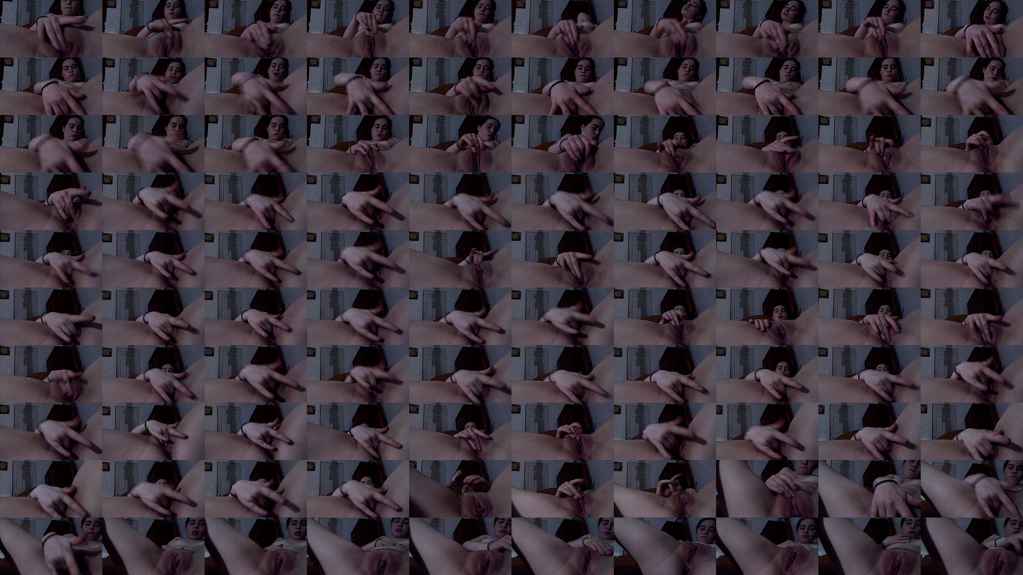 Teenager masturbates to the camera 预览图