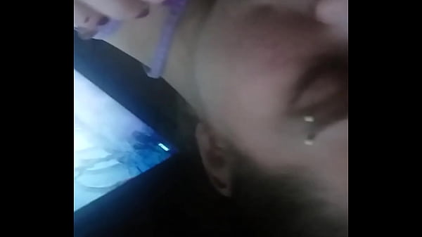Girlfriend sucking cock face fuck let's make cum on her face