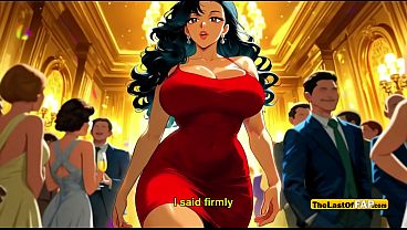 Cheating Hotwife MILF Offers Herself as Company Prize - AI ANIMATION
