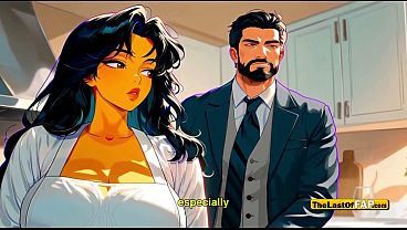 Cheating Hotwife MILF Offers Herself as Company Prize - AI ANIMATION