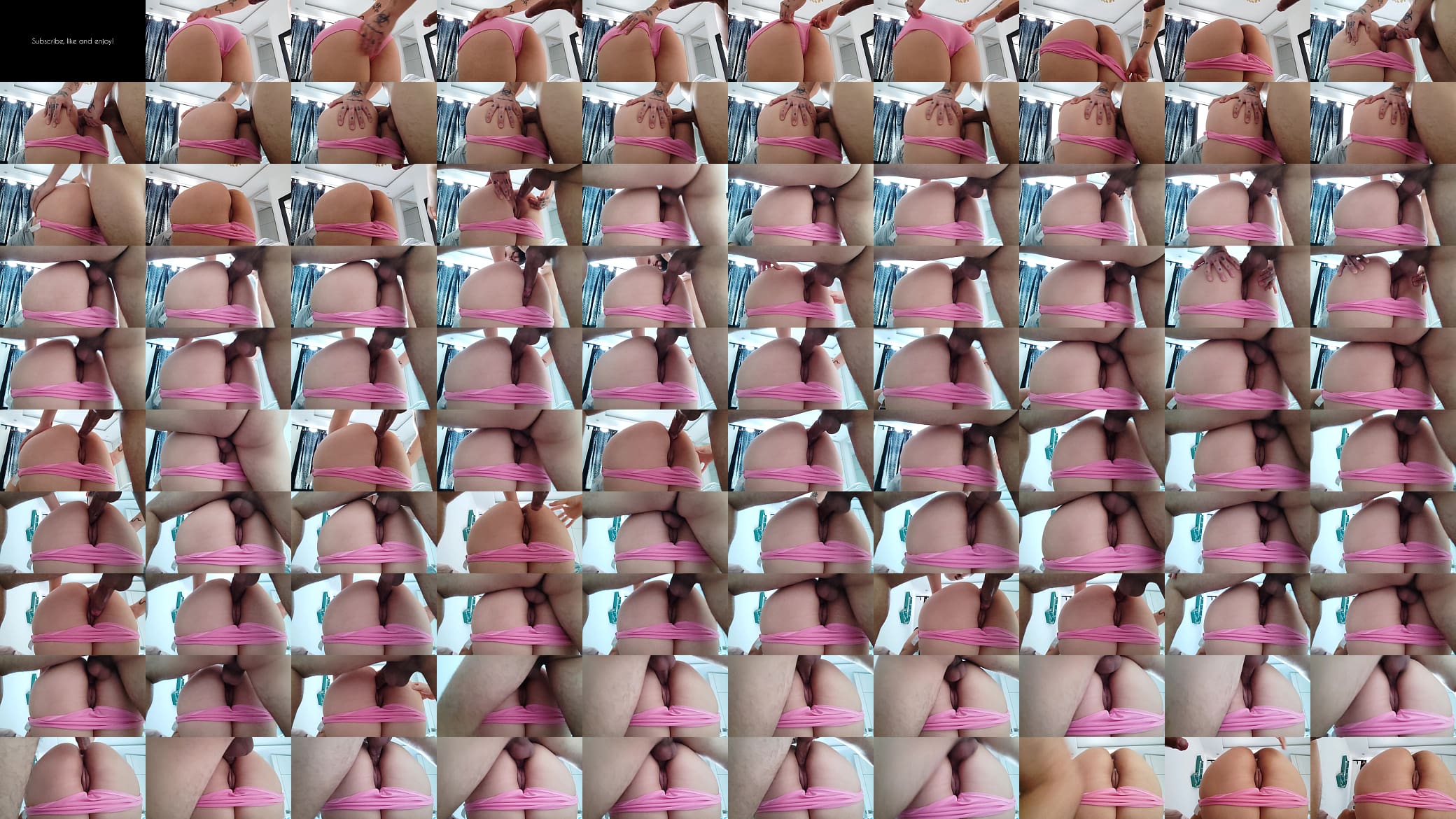 Tremendos gemidos de esta chica de un co&ntilde;o bastante jugoso, le encanta tener la verga hasta el fondo 预览图