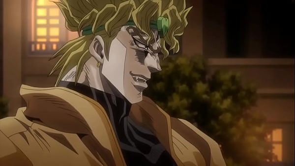 Novinho do Stand agressivo vulgo Jotaro enfiando o grosso em Dio (Jojos Putaria Aventure)