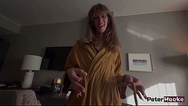 Blonde Tgirl Whore Knocked on My Door To Get FUCKED RAW & Bred in Her Little Asshole! Peter Hooke Gray Perrier