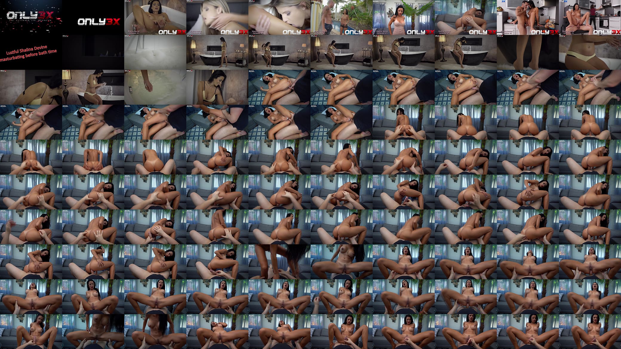 Shalina Devine Collection by Only3x #1 - Solo - Lesbian - Anal - Cumshot 1 预览图