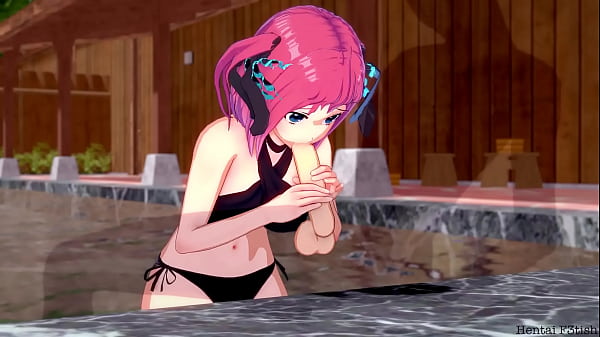 Quintessential Quintuplets: has sex in the spa and gets a creampie in the pool