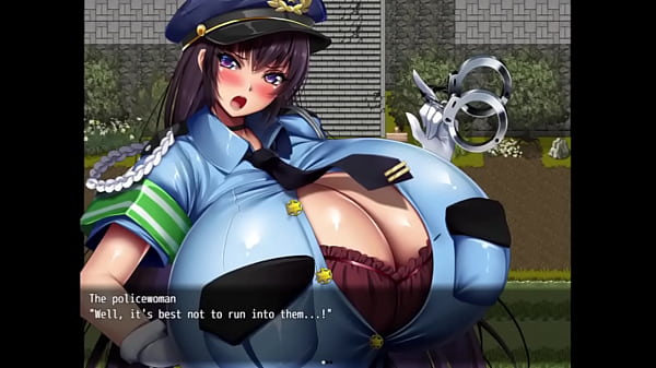 Hot Yokai dominates man and has sex in the middle of the square with people watching - Busty Youkai Busters! - EP1