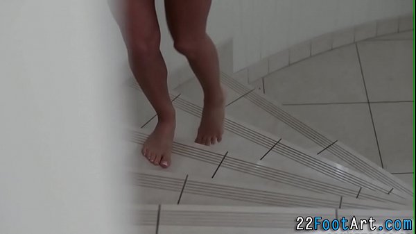 Sexy blonde with small tits feet creamed