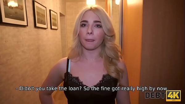 DEBT4k. Bad girl Maria tastes dick and gets nailed for all her debts