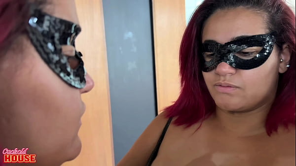Plus-size teen takes advantage of her cuckold husband's permission to have sex with other guys