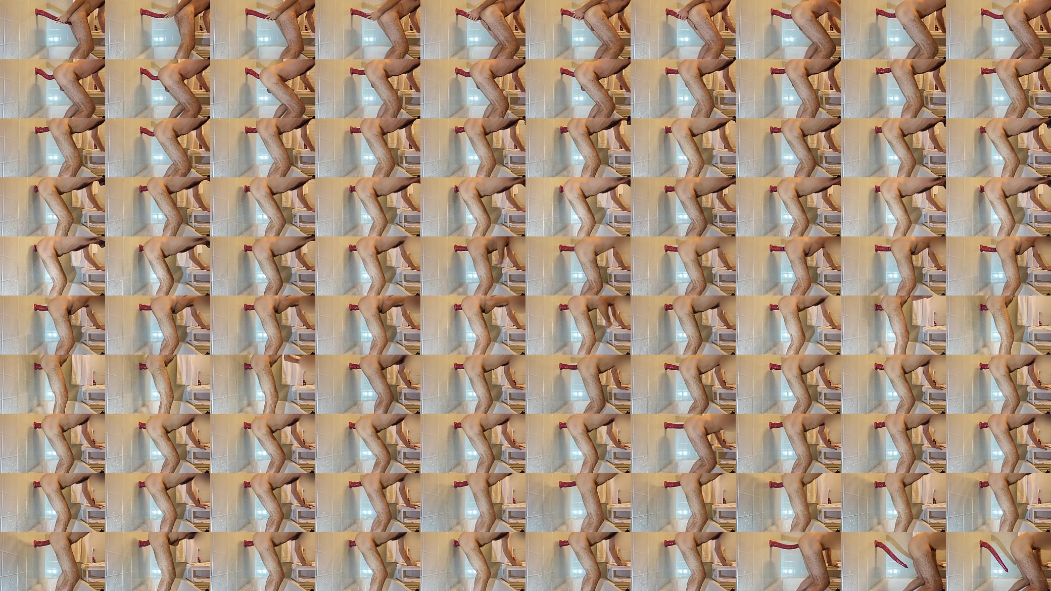 Super Deep Anal Training with an Octopus Kraken Dildo - coming out of my mouth soon 预览图