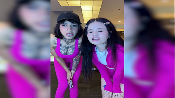 Insta Models Yhivi & Ravyn Alexa Turn Shoot Into Threesome