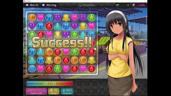 HuniePop - Part 1 - UNCENSORED (Compilation of all sex scenes) HD 1080p - Full Game - Easter Eggs - all scenes and secrets