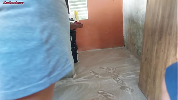 my wife left and the hot short maid took my dick and put it inside her in the home area