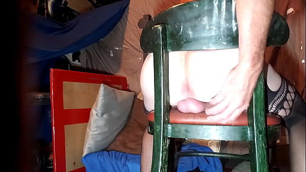 Soloboy cums while taking big dildo in multiple positions