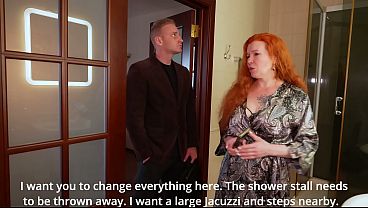 Big Tits Redhead Milf - unexpected and hard rough anal!…