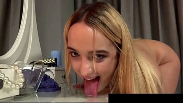 Wet And Puffy - Blonde Adrianna Russo Solo Fun