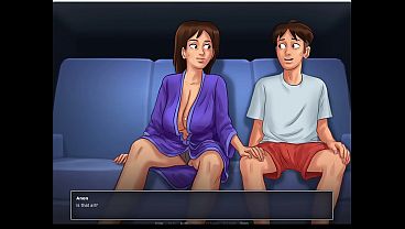 Hot sex with Horny Milf Stepmom with Big Boobs - Summertime Saga