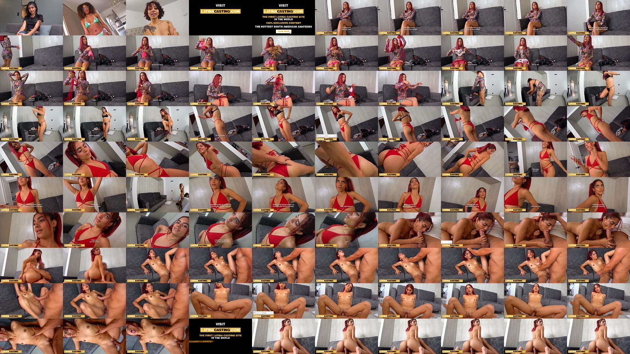 Hot teen latin redhead webcam model steps up to hardcore porn 预览图