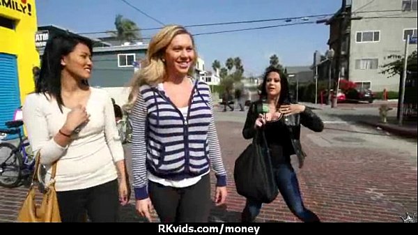 Amateur girl accepts cash for sex from stranger 22