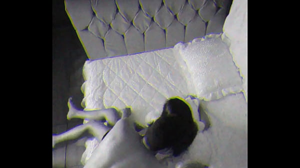 skinny married woman is alone and the dick fucks her in the couple's bed