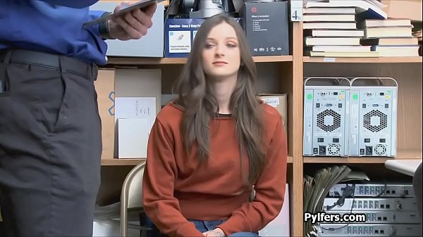 Download Video - Beautiful tattooed brunette cocked in the office