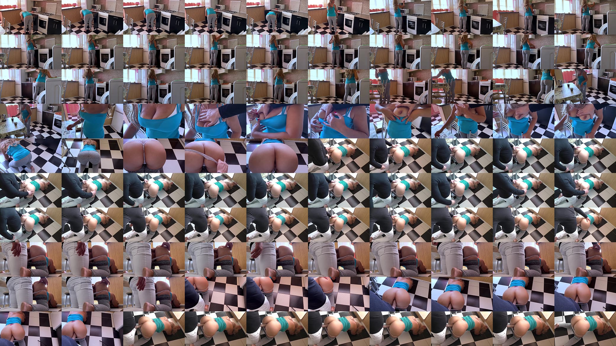 Step mom wanted to drink tea but gave to touch her tits and anal sex 预览图