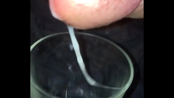 cum in a glass