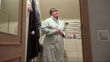 Download Video - A plump beauty pees in her panties doggy style&period; Amateur dirty fetish with urine&period; PAWG&period;