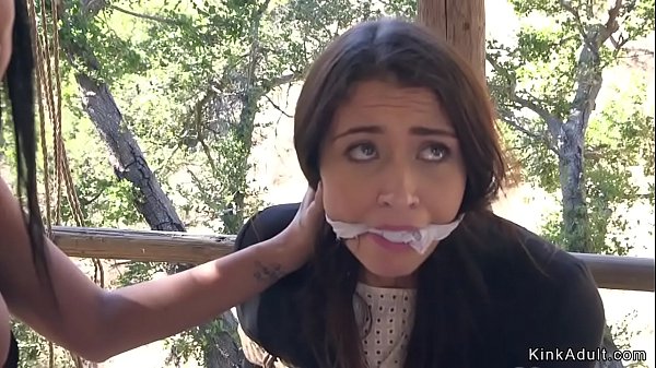 Couple of robbers fucking tied up neighbor