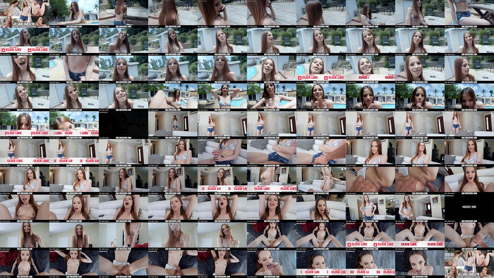Slim teen Jillian Janson gets touched by her stepdad by the pool then gives him a blowjob. Later on, this teasing stepdaughter with small tits returns to finish the job in hot POV scene ending with a hot facial cumshot. 预览图