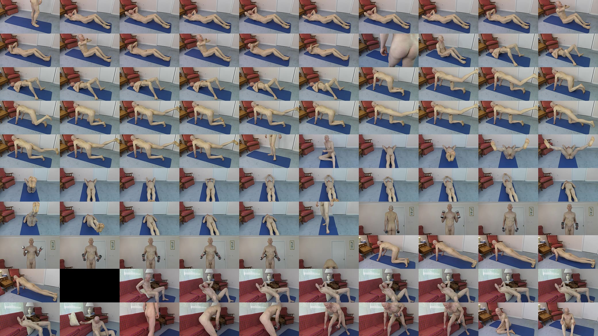 Gay Nudist Exercise 预览图