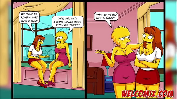 Crazy holiday in the country house - The Simptoons
