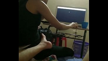 Rich homemade sex with a beautiful brunette.