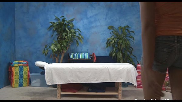 Pleasant babe loves massage