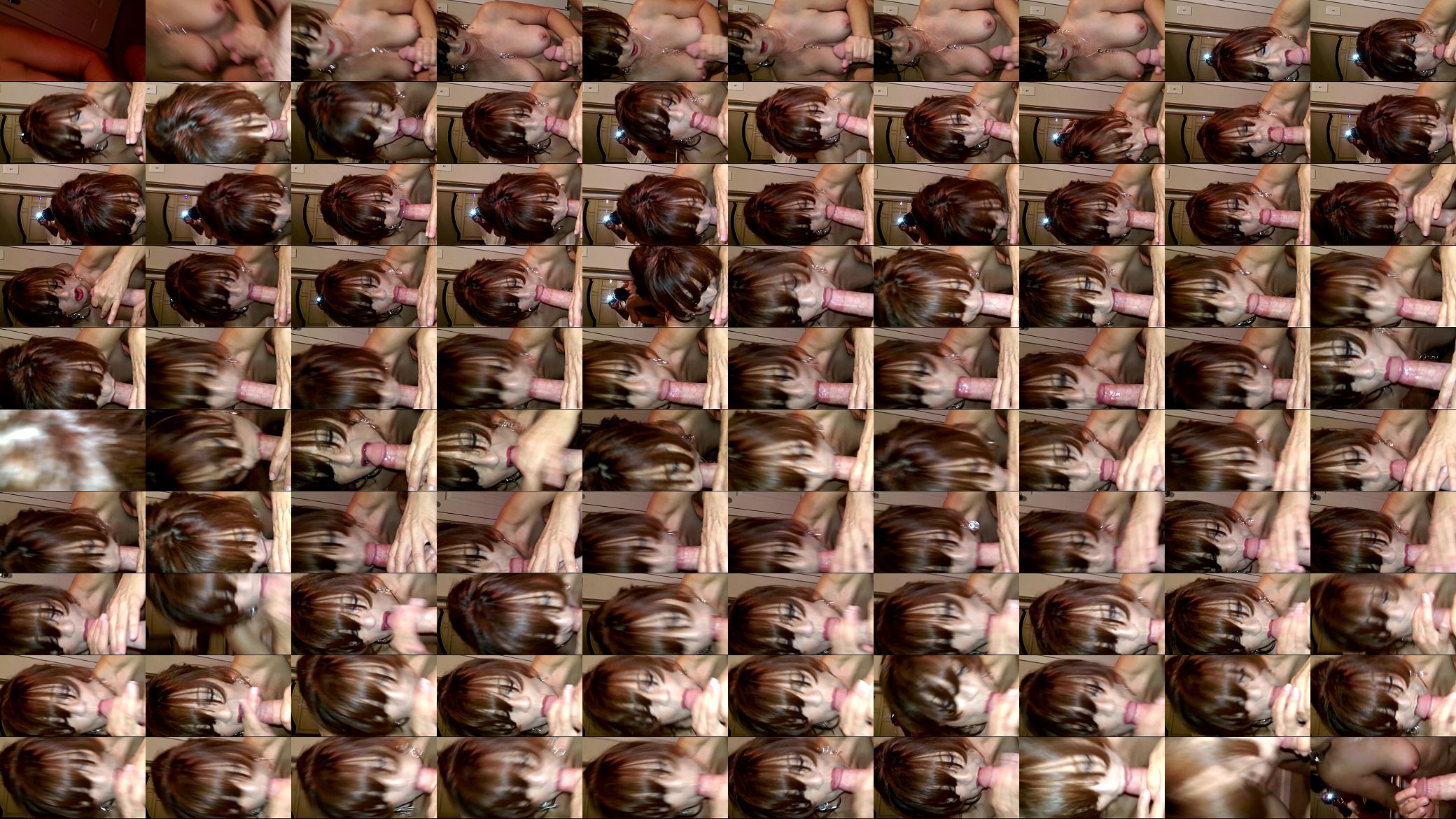 Suzee Cums While Sucking a Tasty Cock 预览图