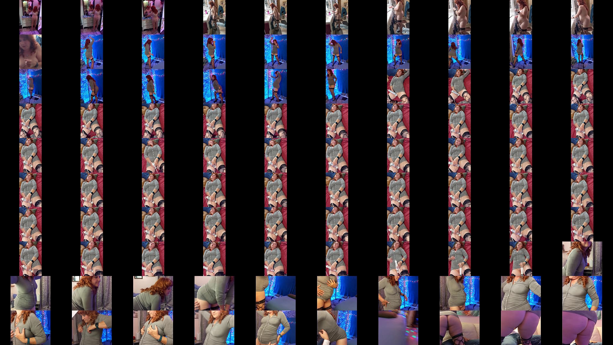 Hotwife Steffi silver gangbang pussy dance 预览图