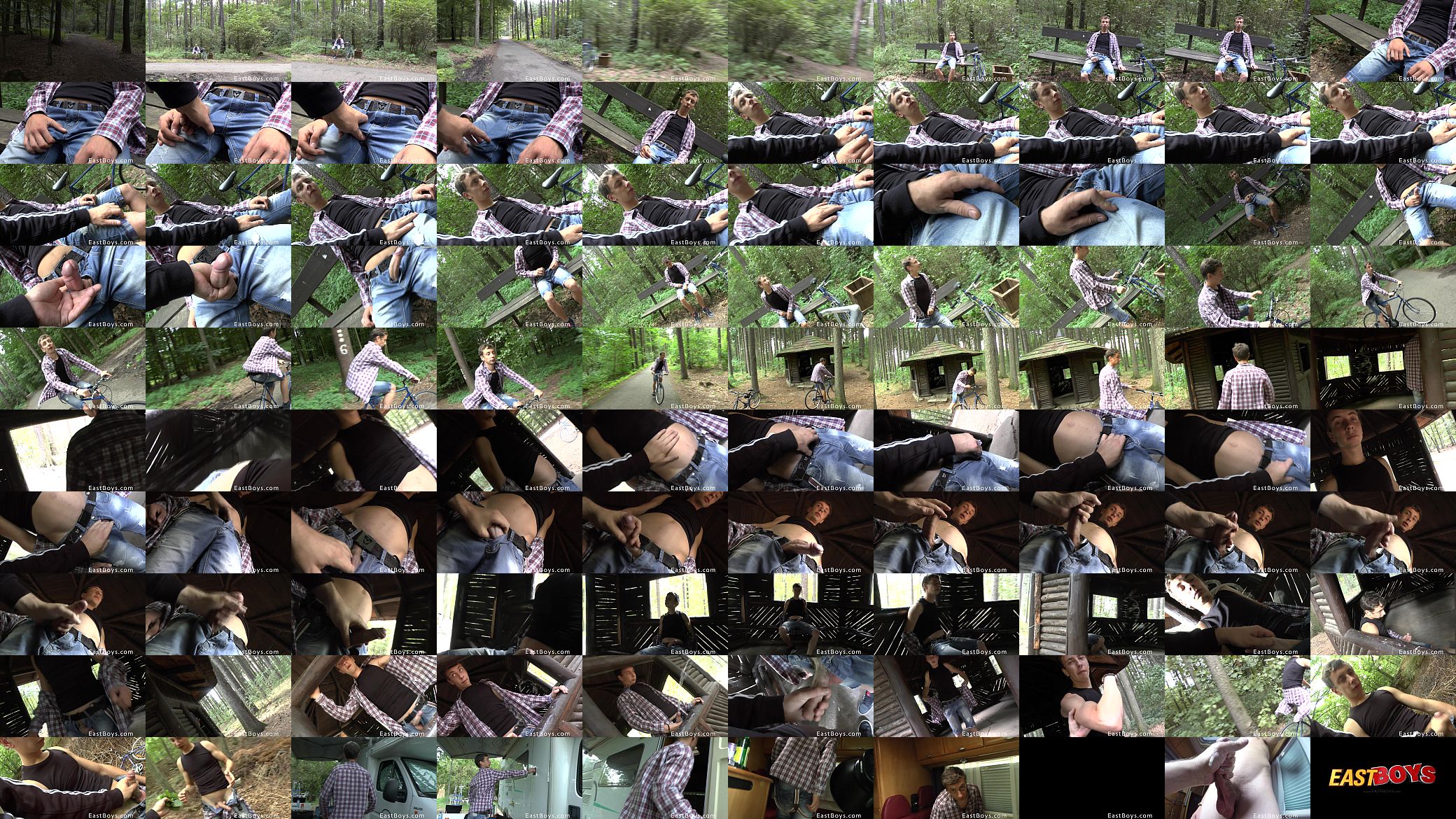 HANDJOB AND PISSING IN PUBLIC PARK 预览图