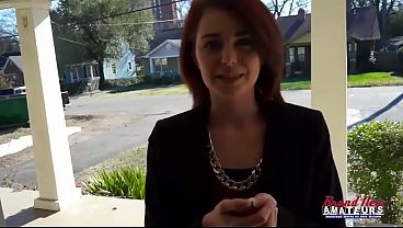 Ravyn Fiery Redhead Solo Toy Play Deep Dildo Ride Intense Orgasm!