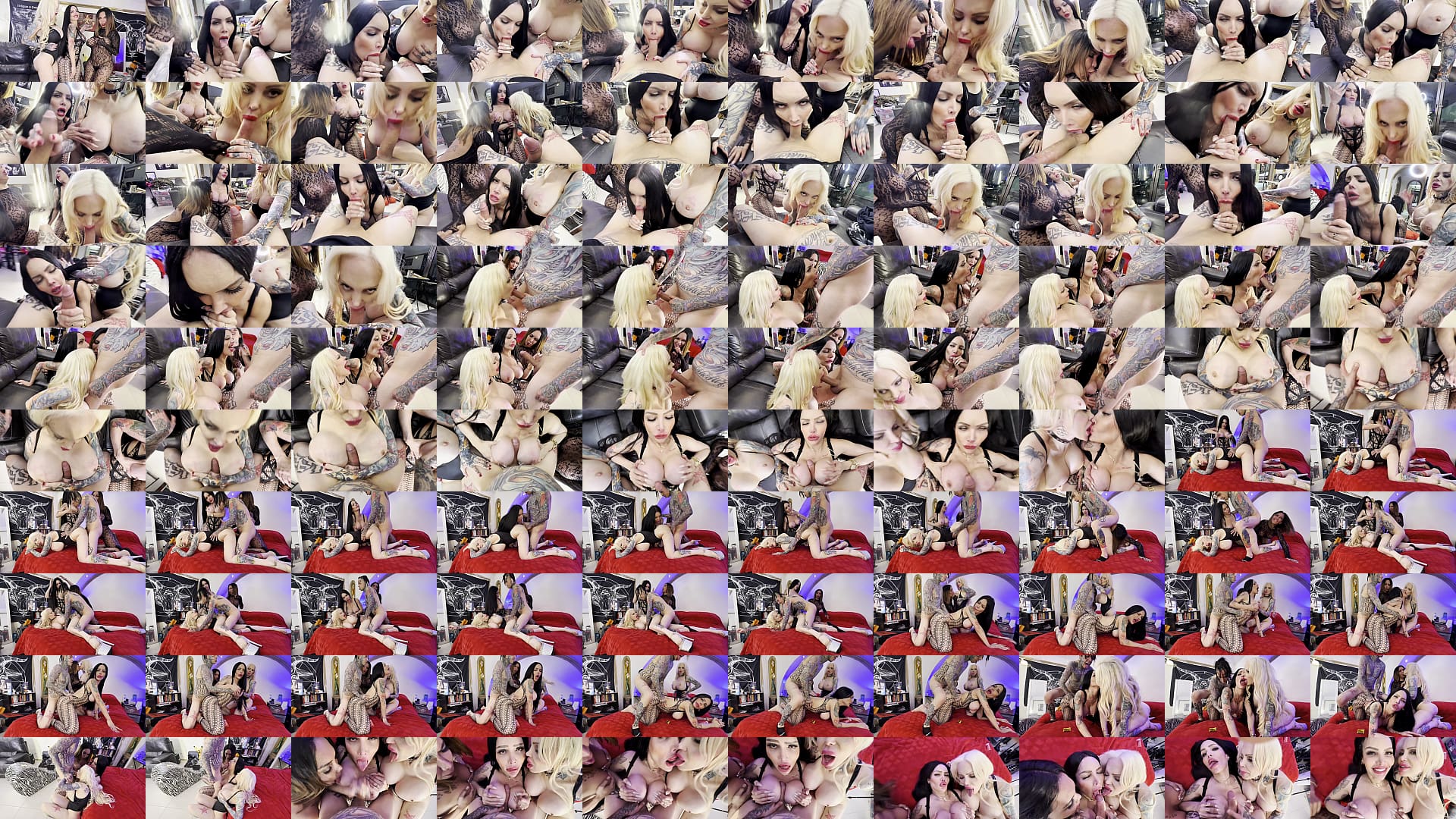 Sabrina Sabrok &amp; tranny Monica Chavez delicious Anal fuck! 预览图
