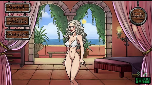 Download Video - Game of Whores ep 15 Dany dan&ccedil;ando e Sansa gar&ccedil;onete no Bar