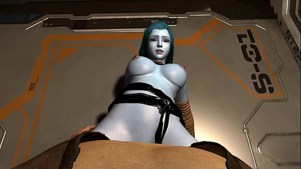 [VAM][3D] Blue alien queen pay tribute