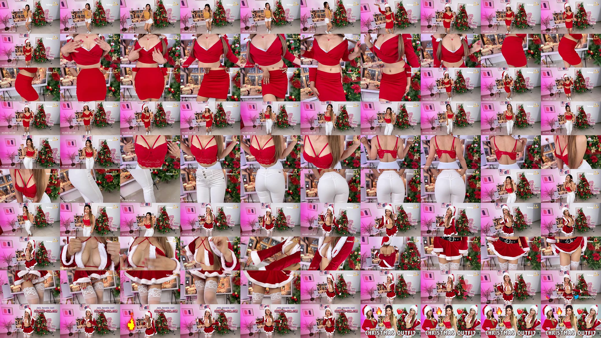 Christmas Outfit - Sexy Try on Haul 预览图