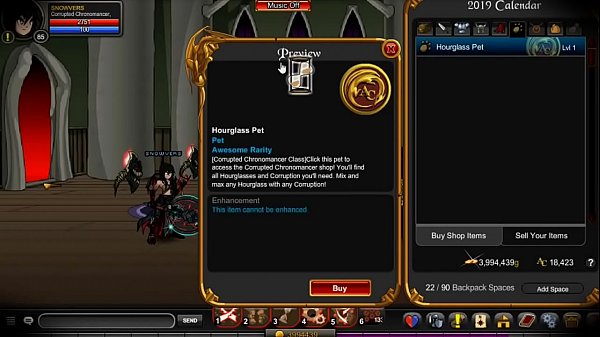 AQW Corrupted Chronomancer FUCKING YUMMY WITH BOSSES